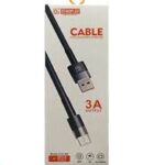 کابل لایتنینگ O2+ روکش تمام نخی – مقاوم و Fast Charging