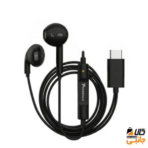 هندزفری سیمی تایپ سی پاورمکس PM-016 / کیفیت صدای Hi-Fi