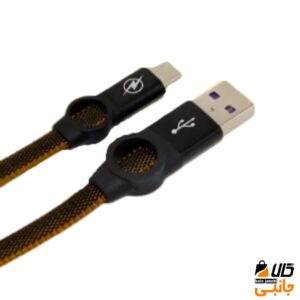 کابل شارژ پاوربانک Type-C به USB برزنتی فست